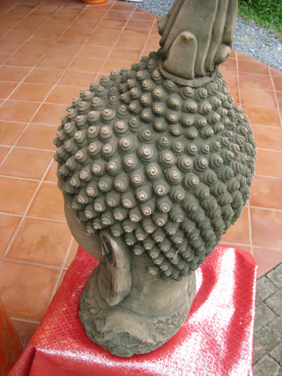 Sandstone Buddha Head