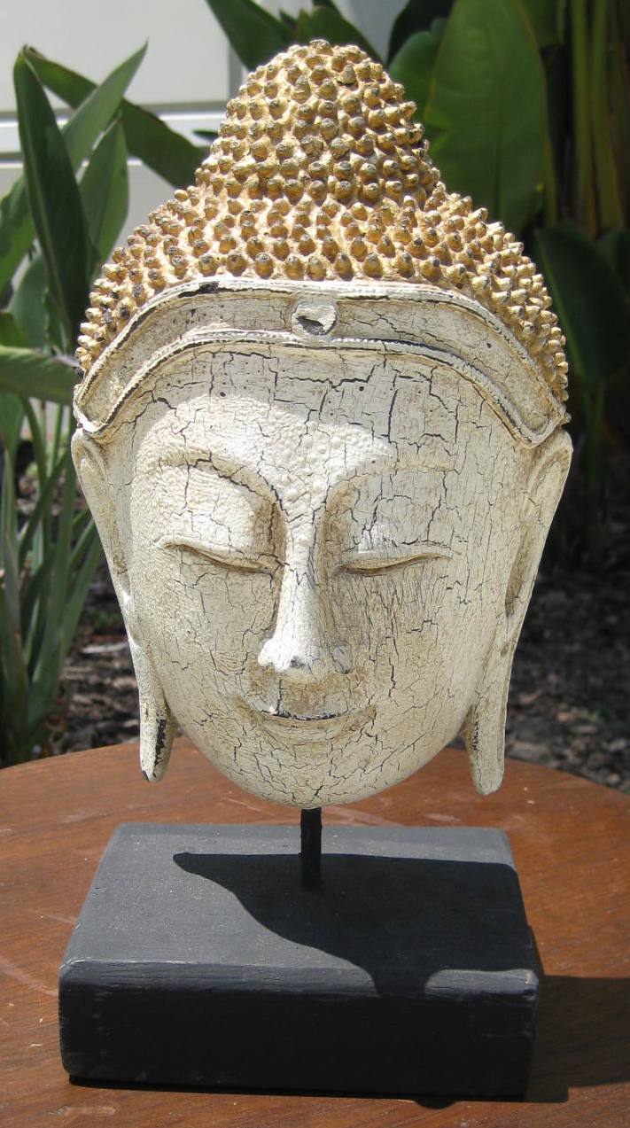 Antique Half Buddha head