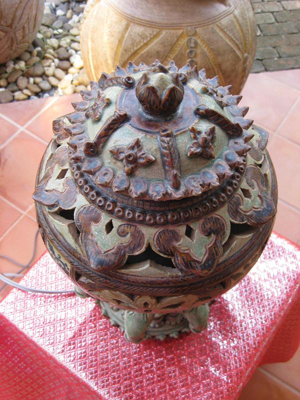 Celadon Sangkhalok Lantern
