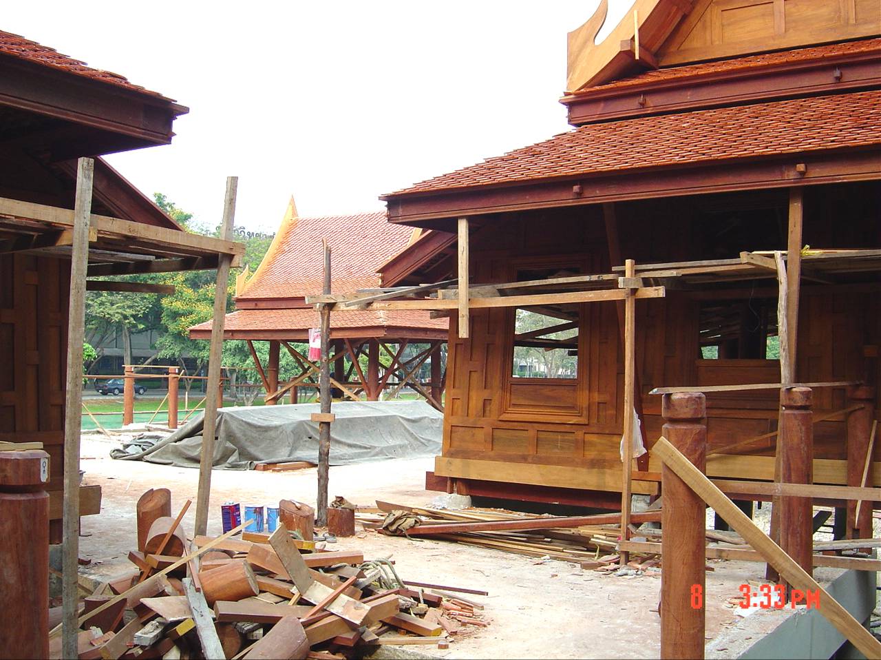 Traditional Thai House Construction Procedure